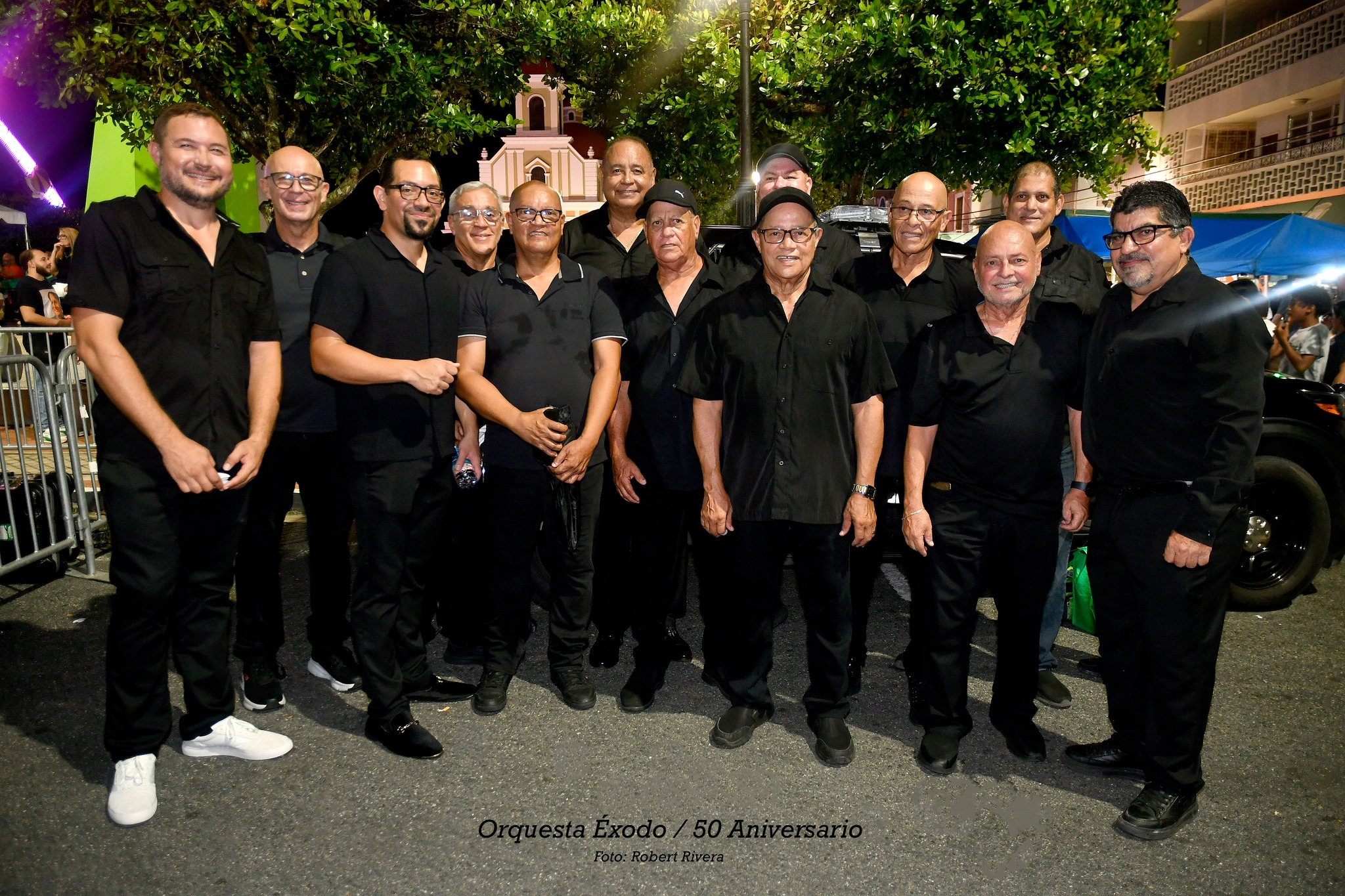 Questa Rico Orquesta Exodo celebra su 50mo. aniversario en la Plaza de Recreo de ...